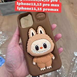 Labubu Brown iPhone Case